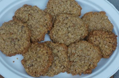 Galletas de avena y nuez