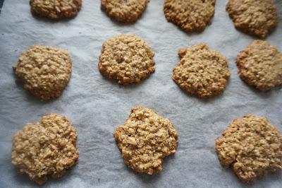 Galletas de avena y nuez