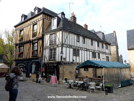 Casas con entramados de madera en Le Mans