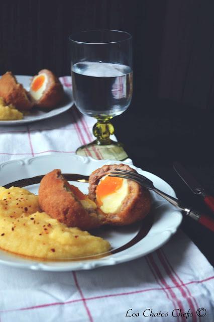 Huevos escoceses al estilo Blumenthal Huevos escoceses al estilo Blumenthal