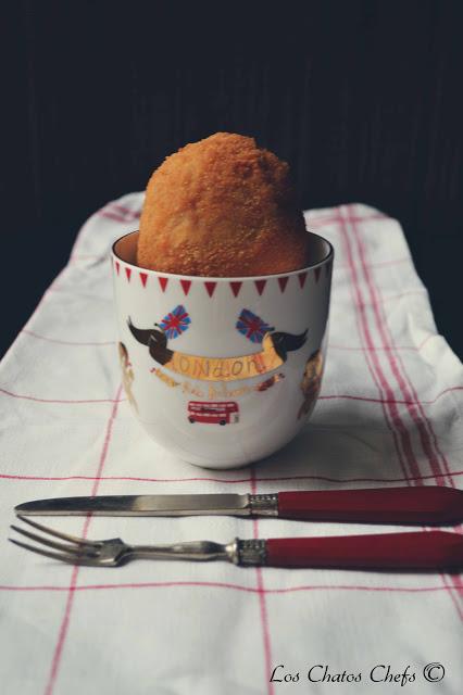 Huevos escoceses al estilo Blumenthal Huevos escoceses al estilo Blumenthal