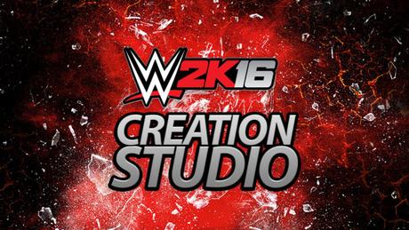 WWE 2K16 estudio creacion