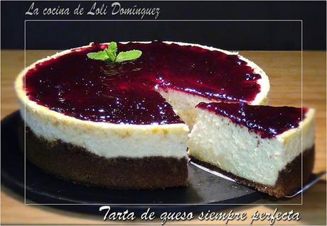 Tarta de queso siempre perfecta