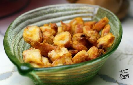 Pulpo frito crujiente