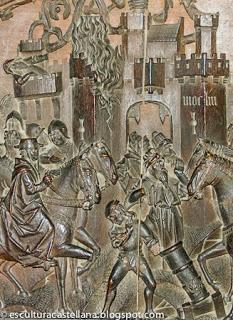 La Sillería Baja del coro de la Catedral de Toledo: Tableros de los respaldos (I). La Sillería Baja del coro de la Catedral de Toledo: Tableros de los respaldos (I).