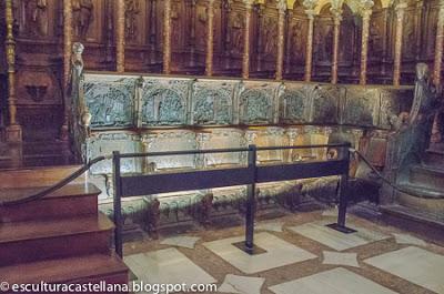La Sillería Baja del coro de la Catedral de Toledo: Tableros de los respaldos (I). La Sillería Baja del coro de la Catedral de Toledo: Tableros de los respaldos (I).