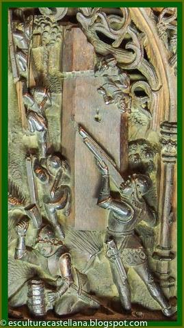 La Sillería Baja del coro de la Catedral de Toledo: Tableros de los respaldos (I). La Sillería Baja del coro de la Catedral de Toledo: Tableros de los respaldos (I).