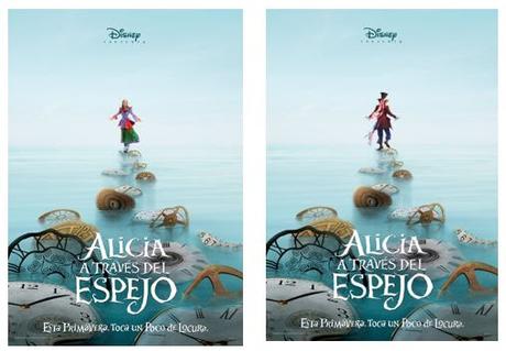 PRIMERAS IMÁGENES DE ALICIA A TRAVÉS DEL ESPEJO estreno 27 de mayo de 2016