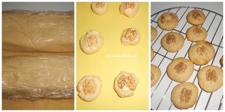Galletas de chocolate blanco y nueces Galletas de chocolate blanco y nueces
