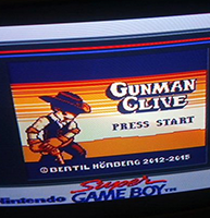 El vaquero Gunman Clive se pasa ahora a Game Boy