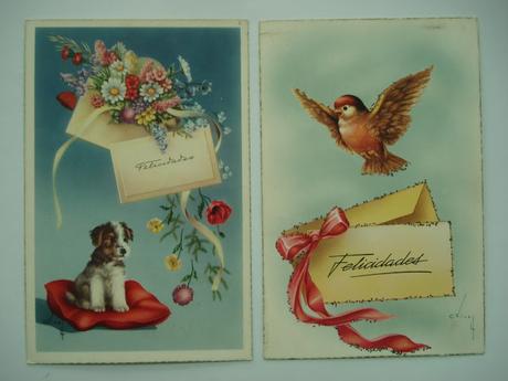 Coleccionismo. Tarjetas vintage Coleccionismo. Tarjetas vintage