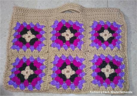 Clutch tejido multi usos... (A multipurpose crochet clutch)