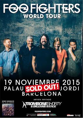 Agotadas las entradas para el concierto de Foo Fighters en Barcelona Agotadas las entradas para el concierto de Foo Fighters en Barcelona
