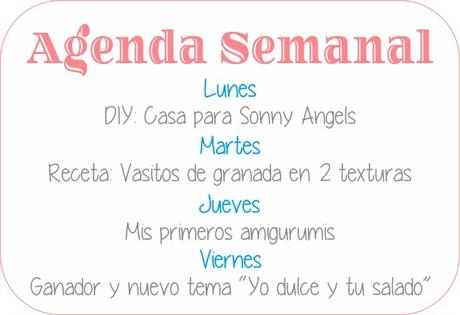 Agenda Semanal 9/11 - 15/11