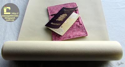 Funda para pasaporte