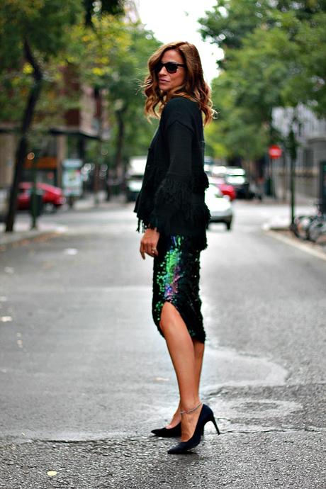 lentejuelas verde lentejuelas verde