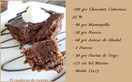 Brownie con Nueces