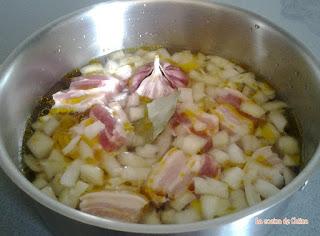 Alubias blancas estofadas Alubias blancas estofadas