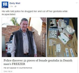 UN HOMBRE GUARDABA 21 CLÍTORIS EN EL CONGELADOR DE SU CASA UN HOMBRE GUARDABA 21 CLÍTORIS EN EL CONGELADOR DE SU CASA