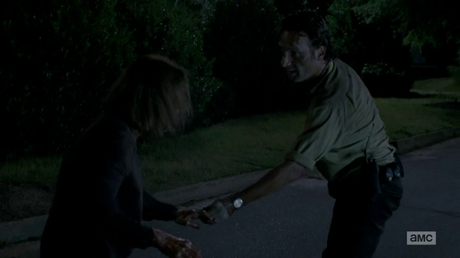 Deanna y Rick en el 6x05 de 'The Walking Dead'