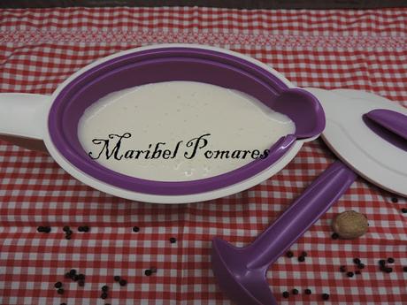 Salsa bechamel. Salsa bechamel.