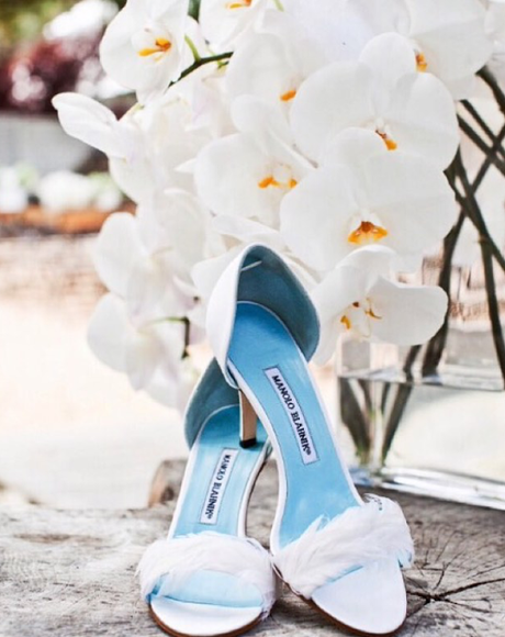 Zapatos de novia de Manolo Blahnik - Foto: www.stylemepretty.com