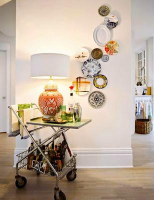 10 Ideas para decorar con platos