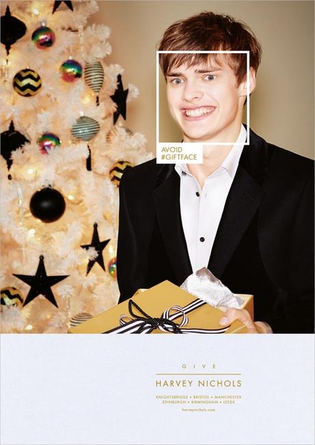 #GiftFace de Harvey Nichols, la cara que no quieres ver esta navidad #GiftFace de Harvey Nichols, la cara que no quieres ver esta navidad