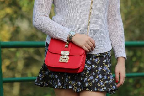 Minifalda de flores Minifalda de flores