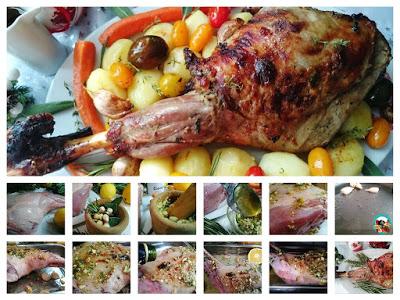 Pierna de cordero a las finas hierbas Pierna de cordero a las finas hierbas