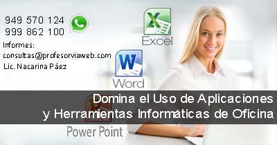 Domina el Uso de Aplicaciones y Herramientas Informáticas de Oficina Domina el Uso de Aplicaciones y Herramientas Informáticas de Oficina