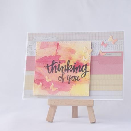 Tarjeta “Thinking of you”