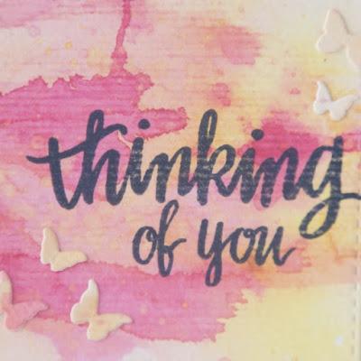 Tarjeta “Thinking of you”