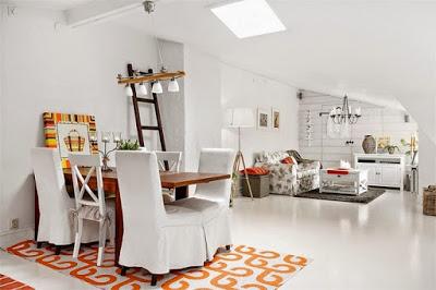 Loft Escandinavo Estilo Rustico