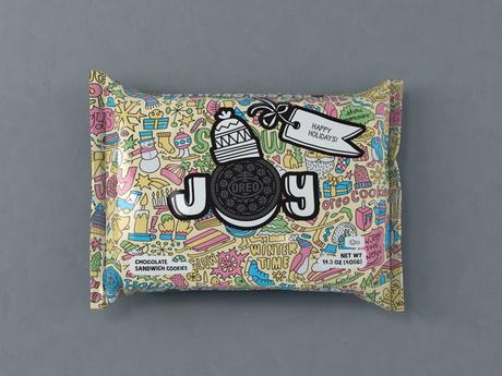 Oreo crea un packaging para colorear estas navidades Oreo crea un packaging para colorear estas navidades