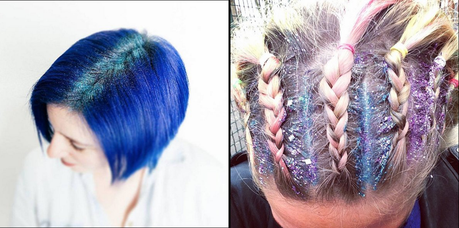 Trend: Glitter Roots Hair - Raíces de Purpurina