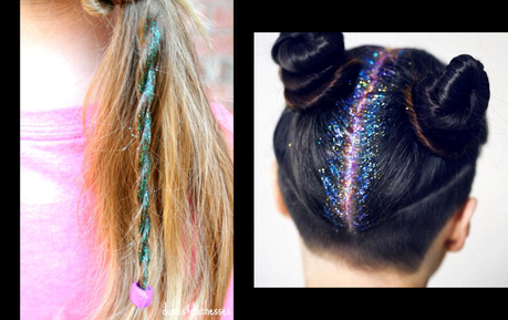 Trend: Glitter Roots Hair - Raíces de Purpurina