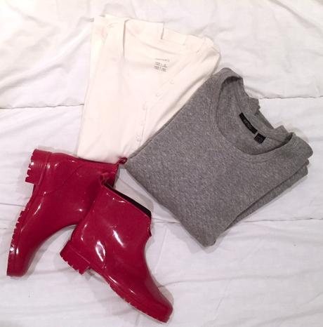 Básicos de otoño para los días de lluvia en Lidl #megustaLidl look lluvia lidl