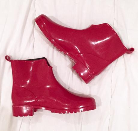 Básicos de otoño para los días de lluvia en Lidl #megustaLidl botines de agua lidl