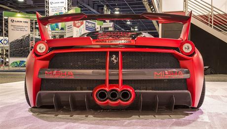 Ferrari 458 Misha Designs. El cohete rojo Ferrari 458 Misha Designs. El cohete rojo