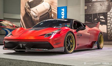 Ferrari 458 Misha Designs. El cohete rojo Ferrari 458 Misha Designs. El cohete rojo