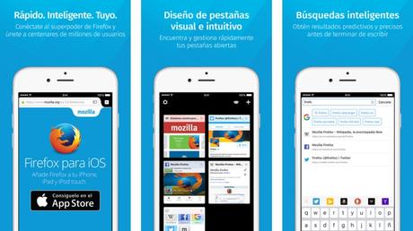 Ya está disponible oficialmente el navegador Mozilla Firefox para iOS Imagen1