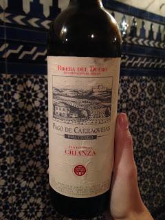 VIERNES DE VINOS: Pago de Carraovejas Crianza 2012