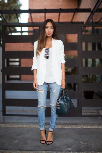 10 looks con blazer blanco - Verano 10 looks con blazer blanco - Verano