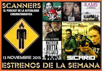 Estrenos de la Semana 13 de Noviembre de 2015 por el Podcast Scanners Estrenos de la Semana 13 de Noviembre de 2015 por el Podcast Scanners