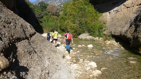 Cueva Cabrito-un cañon de Guara para hartarte con la técnica de oposición