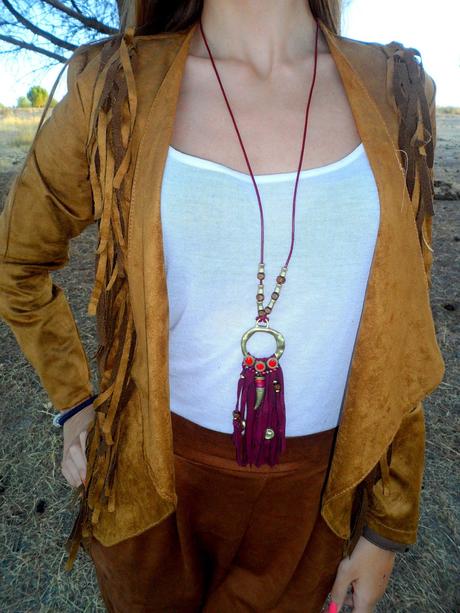 SUEDE AND FRINGED SUEDE AND FRINGED