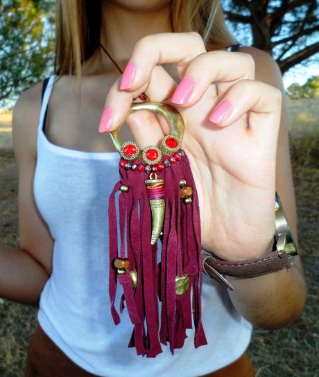 SUEDE AND FRINGED SUEDE AND FRINGED