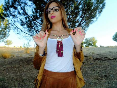 SUEDE AND FRINGED SUEDE AND FRINGED