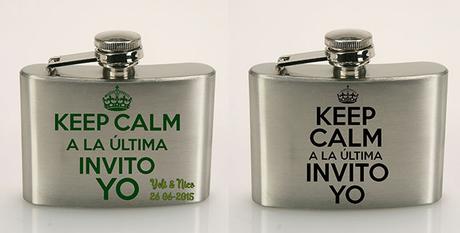 Petacas personalizadas para bodas keep calm Petacas personalizadas para bodas keep calm